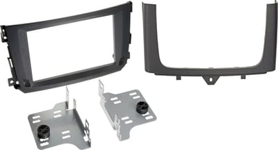2-DIN Paneel geschikt voor Smart Fortwo 2010-2015 OEM Navigatie - Kleur: Zwart