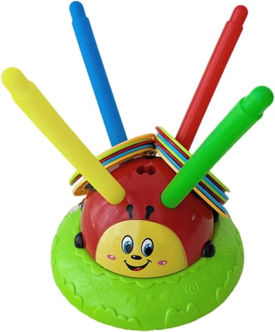 Lieveheersbeestje Speelgoed - Gooispel Buitenspelen - Actief Spelen - 2 in 1 Functie - 27 x 24.5 x 13 cm