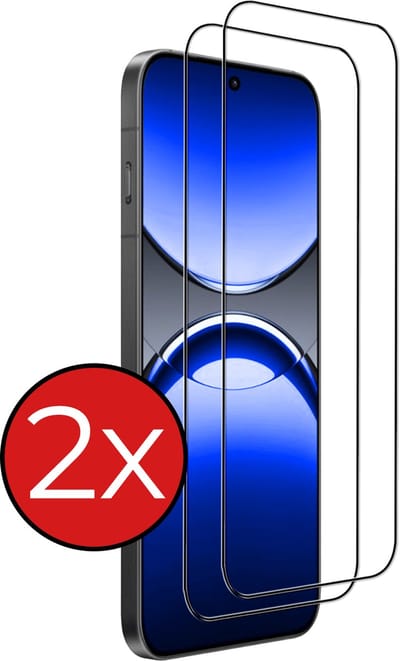 Screenprotector - 2 Stuks - Geschikt voor OPPO Find X8 Pro - Full Cover - Beschermglas - Gehard Glas - Tempered Glass - Screen Protector