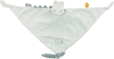 Nattou Knuffeldoekje Doudou - Krokodil - Romeo, Jules en Sally - 65x30 cm - Lichtgroen