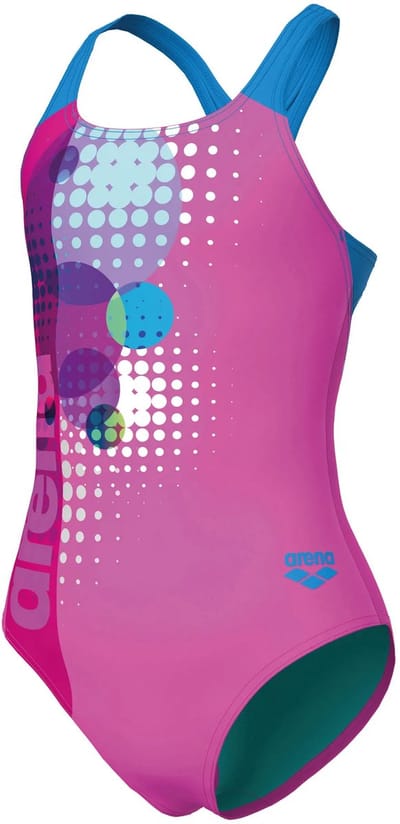 Arena Dots Pro Back Badpak Meisjes