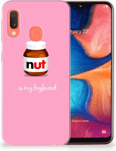 Samsung Galaxy A20e Siliconen Case Nut Boyfriend