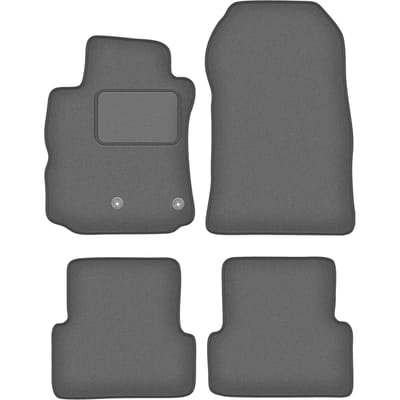 Grafiet automatten voor: Renault Modus minivan (2004-2012)