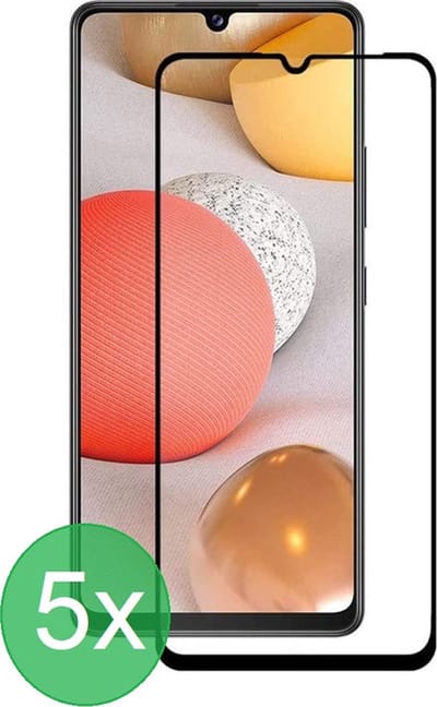 Screenprotector Geschikt voor: Samsung Galaxy A33 5G / A32 4G / A31 / A22 4G Full 5x - screen protector - volledige glas - bescherming - beschermglas - ZT Accessoires