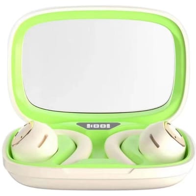 BT Koptelefoon Ruisonderdrukkende Draadloze Oordopjes met Vermogensweergave Stereo Basgeluid IPX5 Waterdicht
