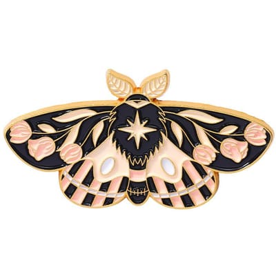 Creatieve Trendy Cartoon Vlinder Schattige Mini Libel Oliedruppel Revers Broche Badge Speld Denim Tas Cadeau Mannen Vrouwen Mode Sieraden beige