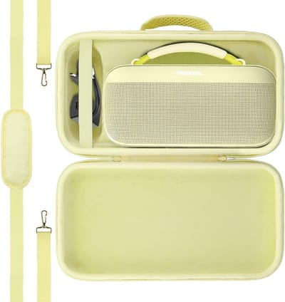 Duurzame Hard Travel Case voor Bluetooth Portable Speaker, Bescherming en Opbergruimte voor Geluidssystemen