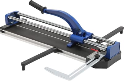 Handmatige Tegelsnijder - Tegelsnijmachine - Precisie Tegel Snijden - Infrarood Positionering - 60cm Snijbreedte - Blauw