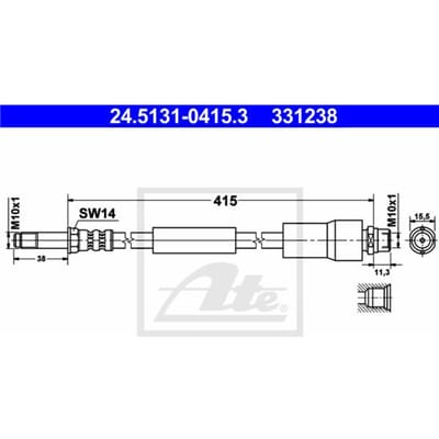 Remleiding ATE 24.5131-0415.3