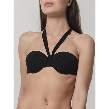 Bikini Luna Splendida Bandeau zwempak topje Blue Sense Splendida zwart