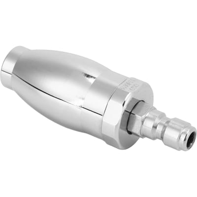 Hogedrukreiniger Mondstuk Sproeier Mondstuk 360 graden Roterend 1/4 Snelkoppeling 2800 RPM voor Huis Auto Reclame white