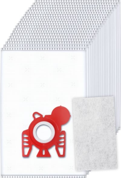 20x Dparts stofzuigerzakken geschikt voor Miele FJM - met motorfilter - HyClean 3D Efficiency - Complete C1 - Compact C1 C2 - S6000 - S4000 - S700 - S500 - S300i - S290 - S241 - MI30