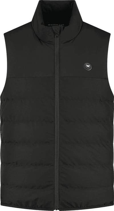 Wahrm Verwarmde Bodywarmer Heren – Infrarood Verwarmde Kleding – 6 Warmtezones – 3 Warmtestanden – Incl. 10.000 mAh Powerbank – Oplaadbaar en Wasbaar – Zwart