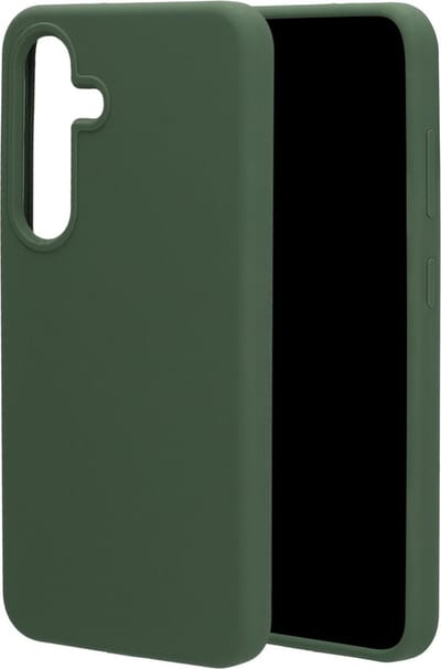 Mobiparts hoesje geschikt voor de Samsung Galaxy S25 - Siliconen - Groen