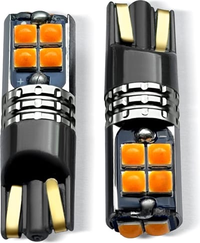 XEOD Lampen set – W5W T10 LED – Oranje licht canbus – 2 stuks