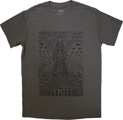 Gojira - Demon Village Heren T-shirt - M - Grijs
