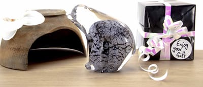 Ozzaro - Ijsbeer zwart- Beeldjes - Beeldjes Decoratie - Decoratie - Beeldjes voor binnen