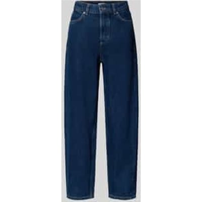 Barrel Leg Jeans van pure katoen model 'STINE KORT'