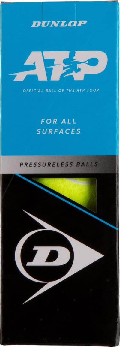 Dunlop ATP 4 Tennisballen - geel - 3 stuks