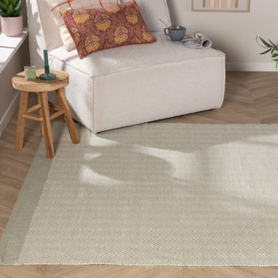 Fraai Wollen vloerkleed - Zula Mint - 160x230cm