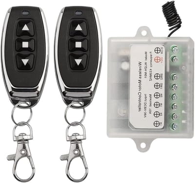 DC Motor Controller - Draadloze Schakelaar - Lineaire Actuator Besturen - Signaal Door Muren - 8V-36V 10A - Zwart
