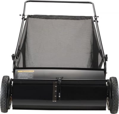 Handmatige hark grasmaaier PRO - Snel bladeren en takken verzamelen - Handmatig Grasmaaier - 66cm Veegbreedte - 198L Capaciteit