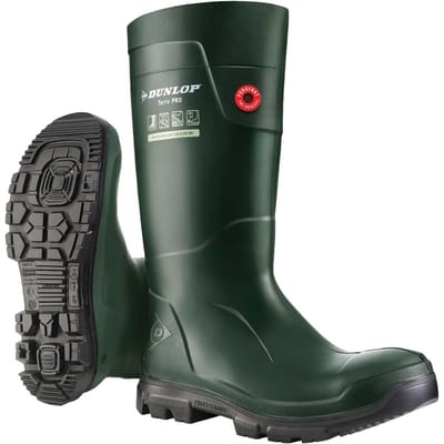 Dunlop Volwassen uniseks TerraPRO Purofort Wellington Laarzen (Groen)
