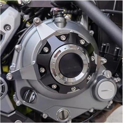 Motor Beschermers - Valdoppen Set - Motor Beschermen - CNC Aluminium - 1 Set - Groen