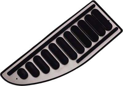 Voetsteun Pedaal Cover - Antisliprubber en Roestvrij Staal