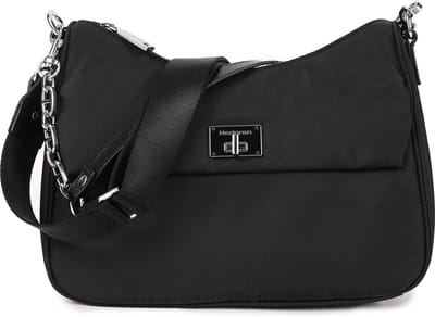 Hedgren Schoudertas Unity Hobo Shoulder Bag RFID Black Zwart