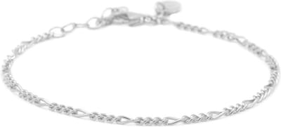Karma Armband Figaro | Zilver