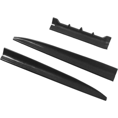 3 stuks Achterkofferbakspoiler 52.95in Verminder Windweerstand Kofferbakvleugelspoiler Universeel voor Automobielen