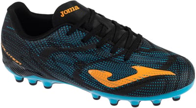 Joma Evolution Jr 26 EVJS AG, voor een jongen, Zwart, Voetbalschoenen, maat: 37