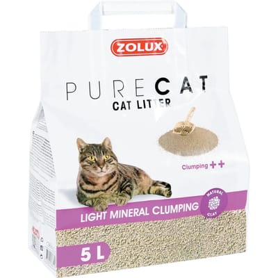 Purcat licht klonterende kattenbakvulling Zolux