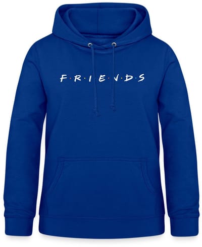 Friends Logo Wit Hoodie Dames