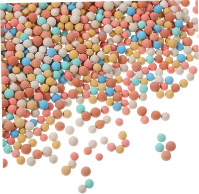 Keramische Kleikorrels - Hydrocultuur Pellets Bloempotten Steen - Planten Verzorgen - Decoratief Kweekmedium - 1000g - Kleurrijk