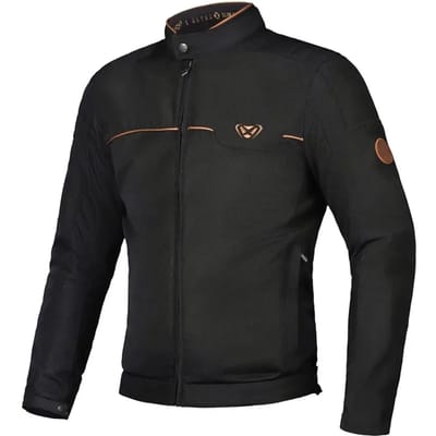 Ixon Cornet Zwart Bruin Textiele Motorjas - Jas