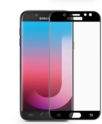 DrPhone Samsung Galaxy J7 (2017) Glas - Tempered Glass 3D – Volledige Dekking - Schermbeschermer - Gehard Glas