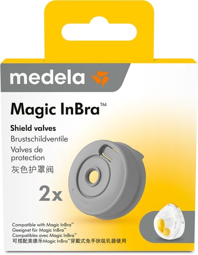 Medela Magic InBra™ – Grijze afschermkleppen voor borstkolf – 2 stuks - Reserveonderdelen