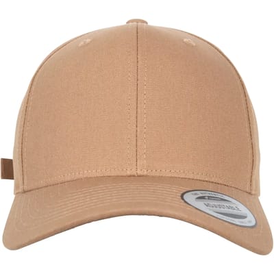Flexfit - 6-Panel Curved Metal Snap croissant one size Pet - Beige
