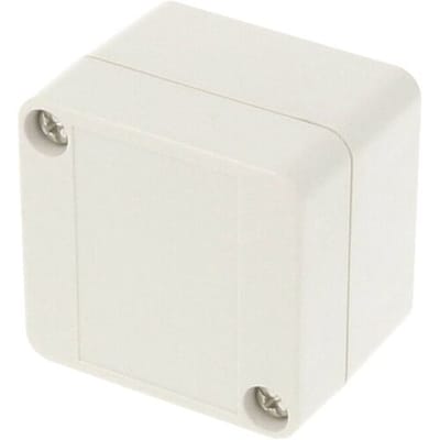 Hammond Electronics 1555AGY Universele behuizing 52 x 50 x 40 ABS Grijs 1 stuk(s)