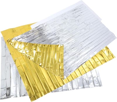 Reflecterende Folie - Plantenhoes - Planten Groei - UV Beschermend - 210 x 130 cm - Goud