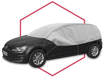 Waterdichte autoafdekking voor L-XL voertuigen - Bescherming tegen weersinvloeden en vuil