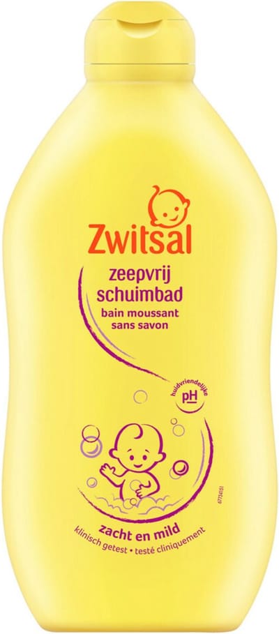 Zwitsal Bad - Schuimbad Zeepvrij - 400 ml