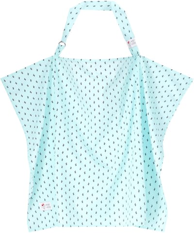Owego - Nursing Cocoon - Borstvoedingsdoek - 100% Ademend & duurzaam Pima katoen - Hypoallergeen - Transportzakje & Waszakje inclusief - Groovy Cactus