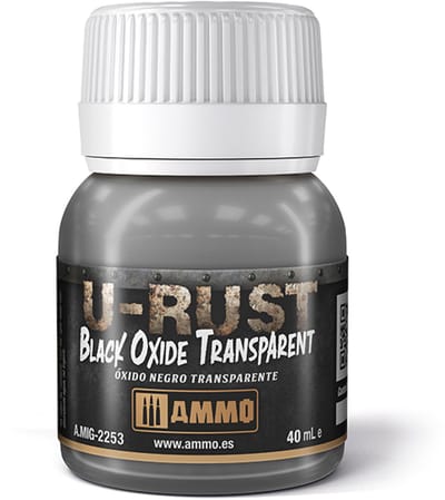 AMMO by Mig Jimenez Modelbouwdecoratie - MIG 2253 U-Rust Black Oxide Transparent - 40ml Effecten potje