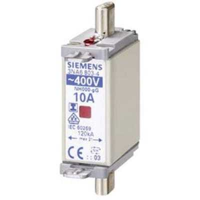 Siemens 3NA68224 Zekeringsinzetstuk Afmeting zekering : 0 63 A 400 V 3 stuk(s)
