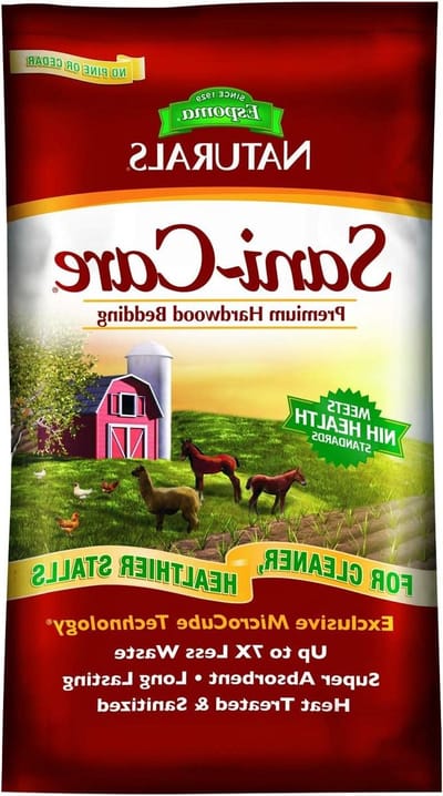 Bodembedekking Hardhout - Natuurlijk Materiaal - Stallen Schoonhouden - 100% Stofvrij - 40lbs - Wit