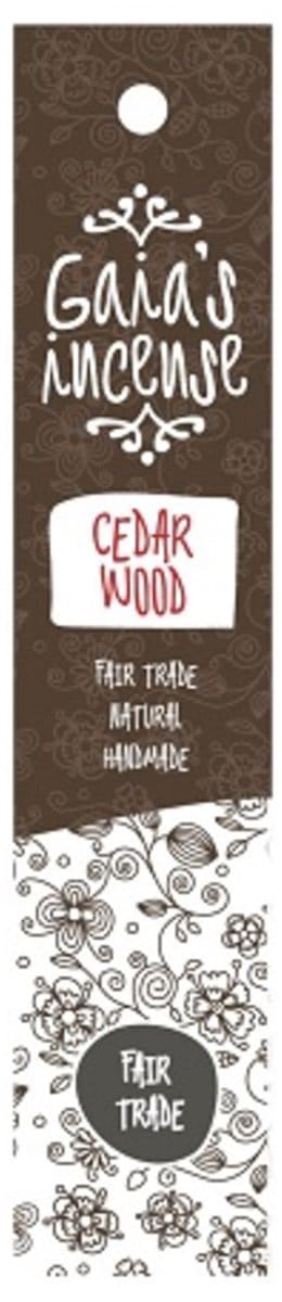 Cedar wood Gaia's incense