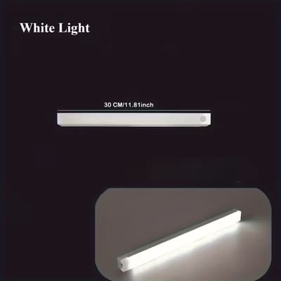 Set van 2 USB-oplaadbare LED lampen met bewegingssensor – Draadloze verlichting 30 cm